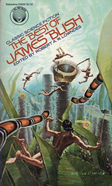 the cover of The Best of James Blish